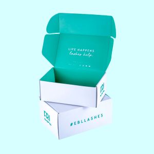 Printed White Packaging Boxes - Corrugated Box Packaging