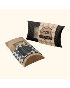 Kraft Pillow Boxes for Food Packaging