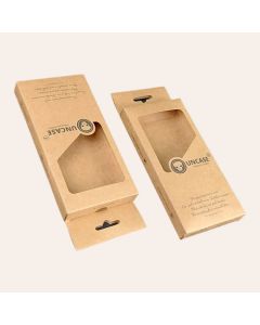 Wall Hanging Display Boxes, Kraft Boxes with window
