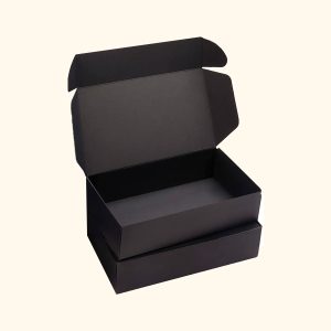 Custom Black Kraft Boxes | Wholesale Black Kraft Packaging for Retail & Exhibitions - Image 3